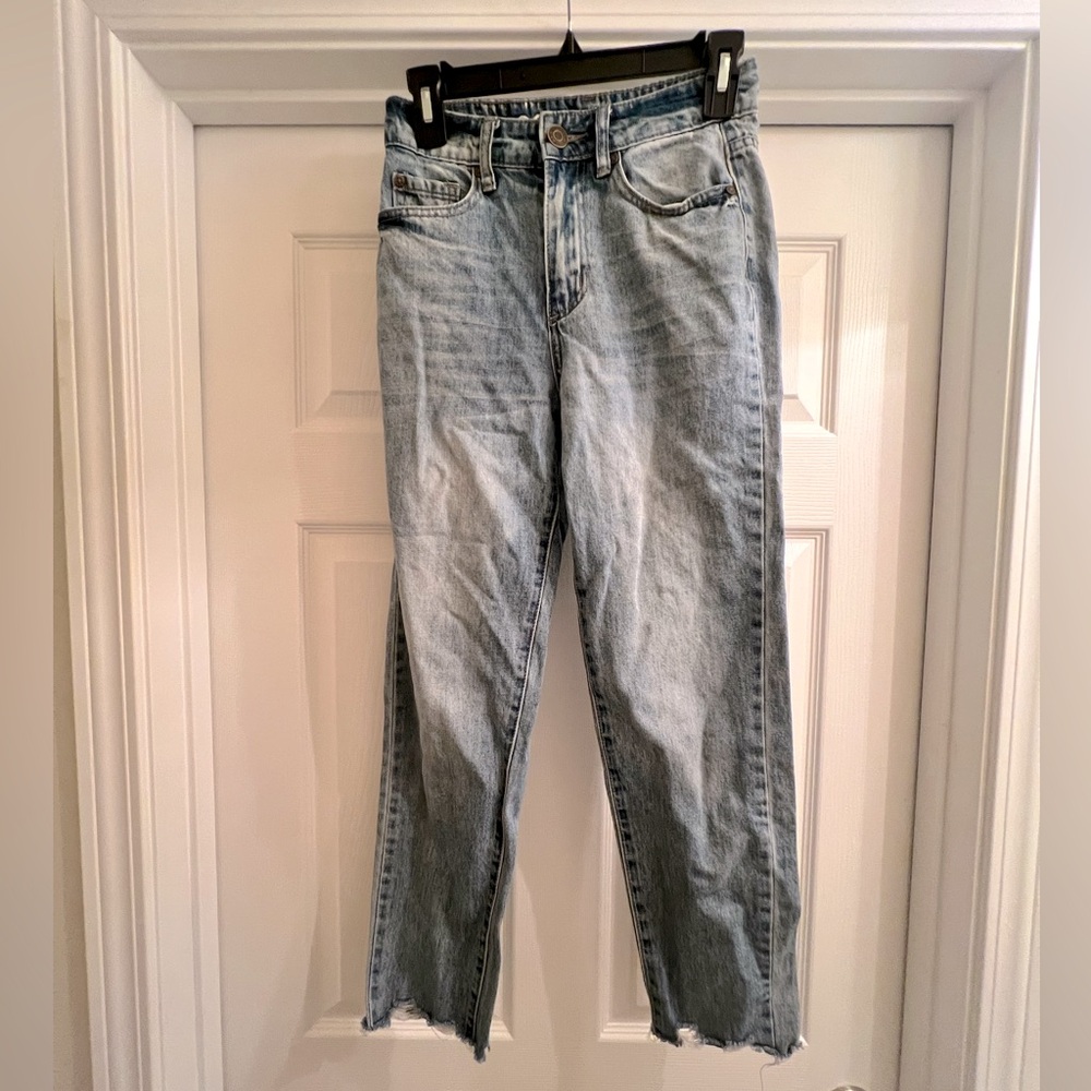 GoGo Light Blue Denim Mom Jeans